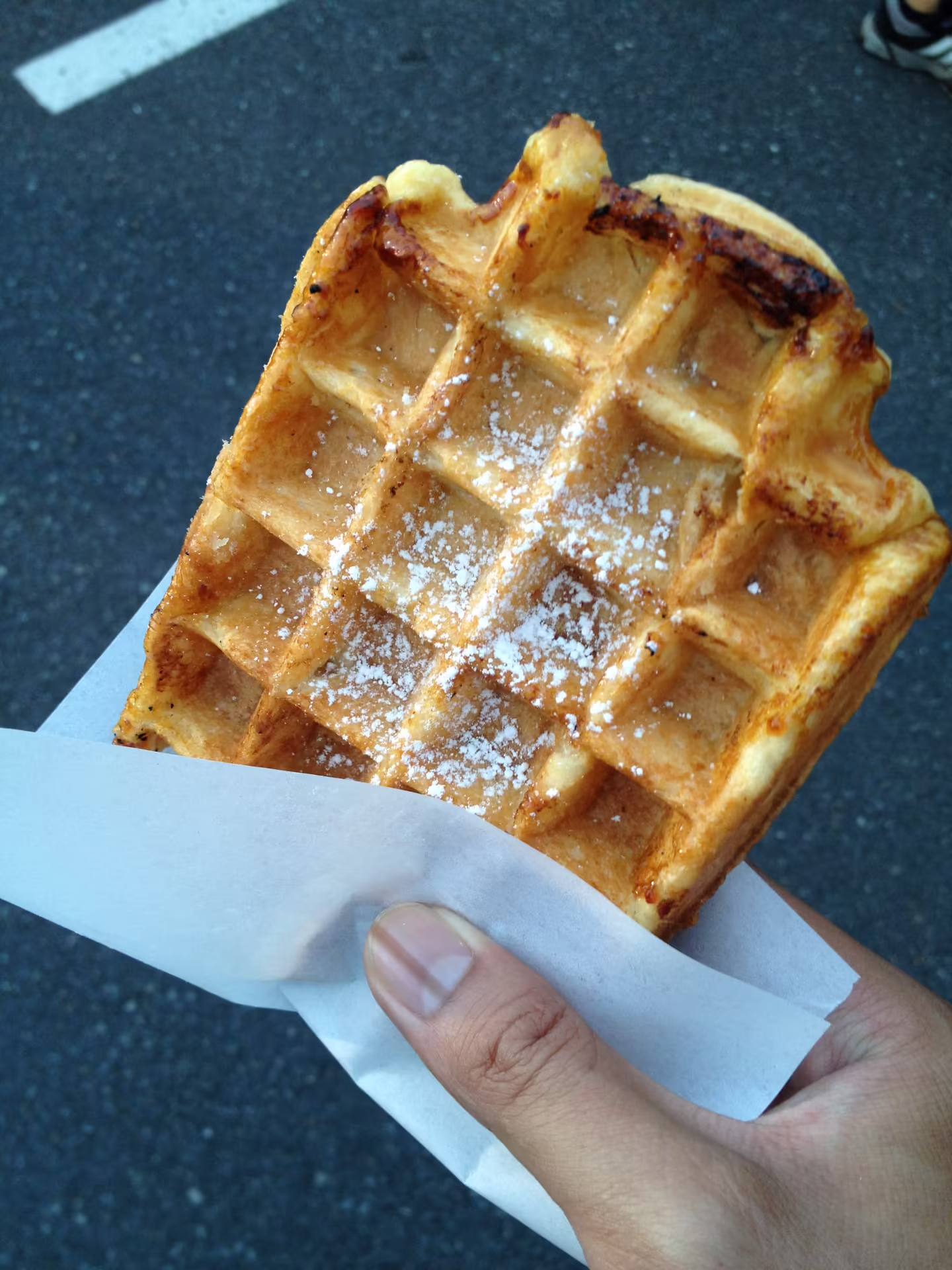 Belgian Liege Street Waffle